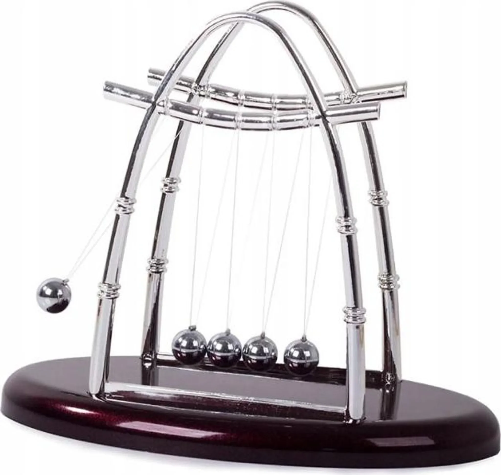 MARTOM - Pendelkugeln Newton Tisch Perpetum XL – Physik-Gadget & Schreibtischdekoration