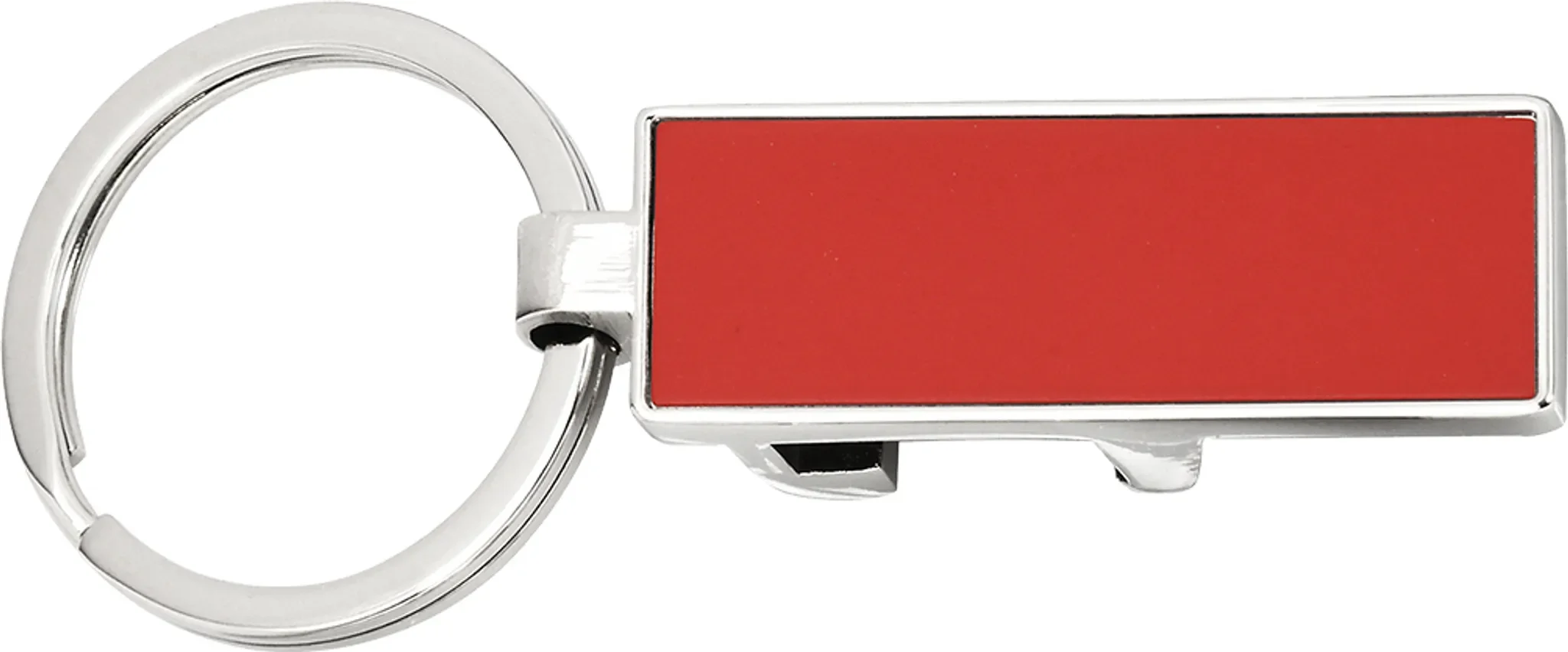 Best Offer – Metall-Schlüsselanhänger mit Flaschenöffner, rot