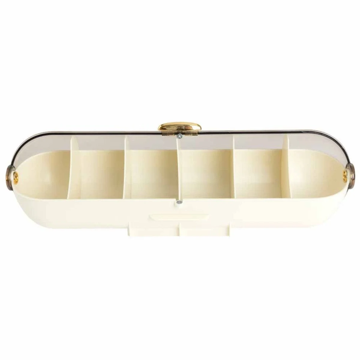 GENIALO - Make-Up Organizer Wand Organizer mit transparentem Schiebedeckel & Fächern