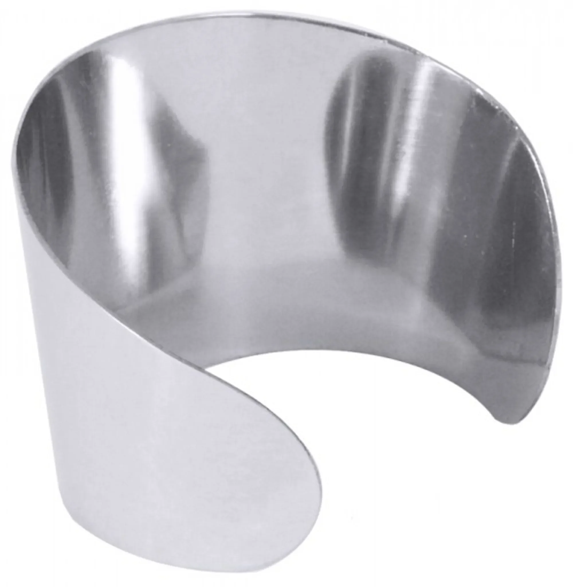 Contacto – Serviettenring aus Edelstahl, 5 × 4 × 4 cm