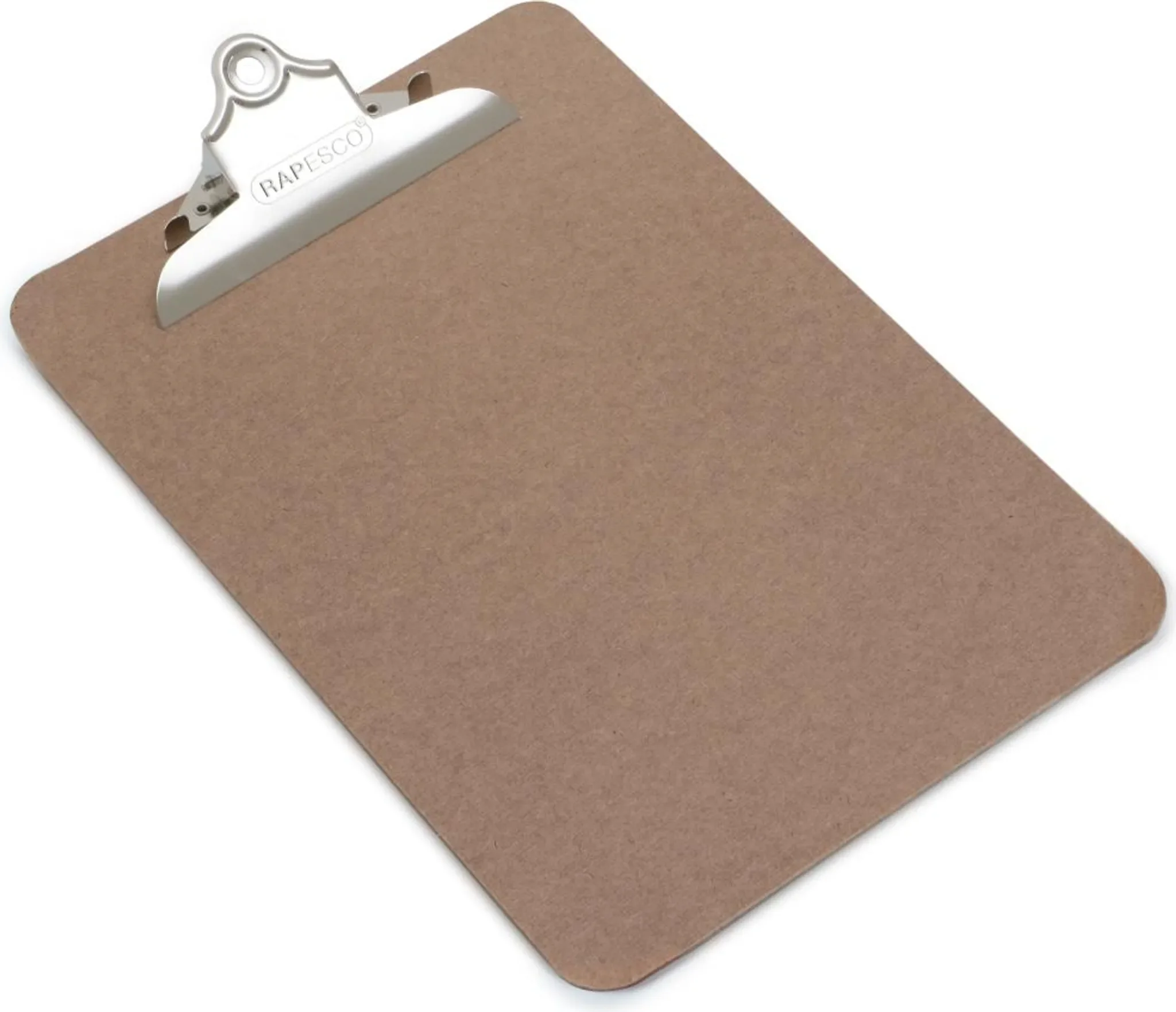 RAPESCO – Klemmbrett aus Hartfaser DIN A4 Braun