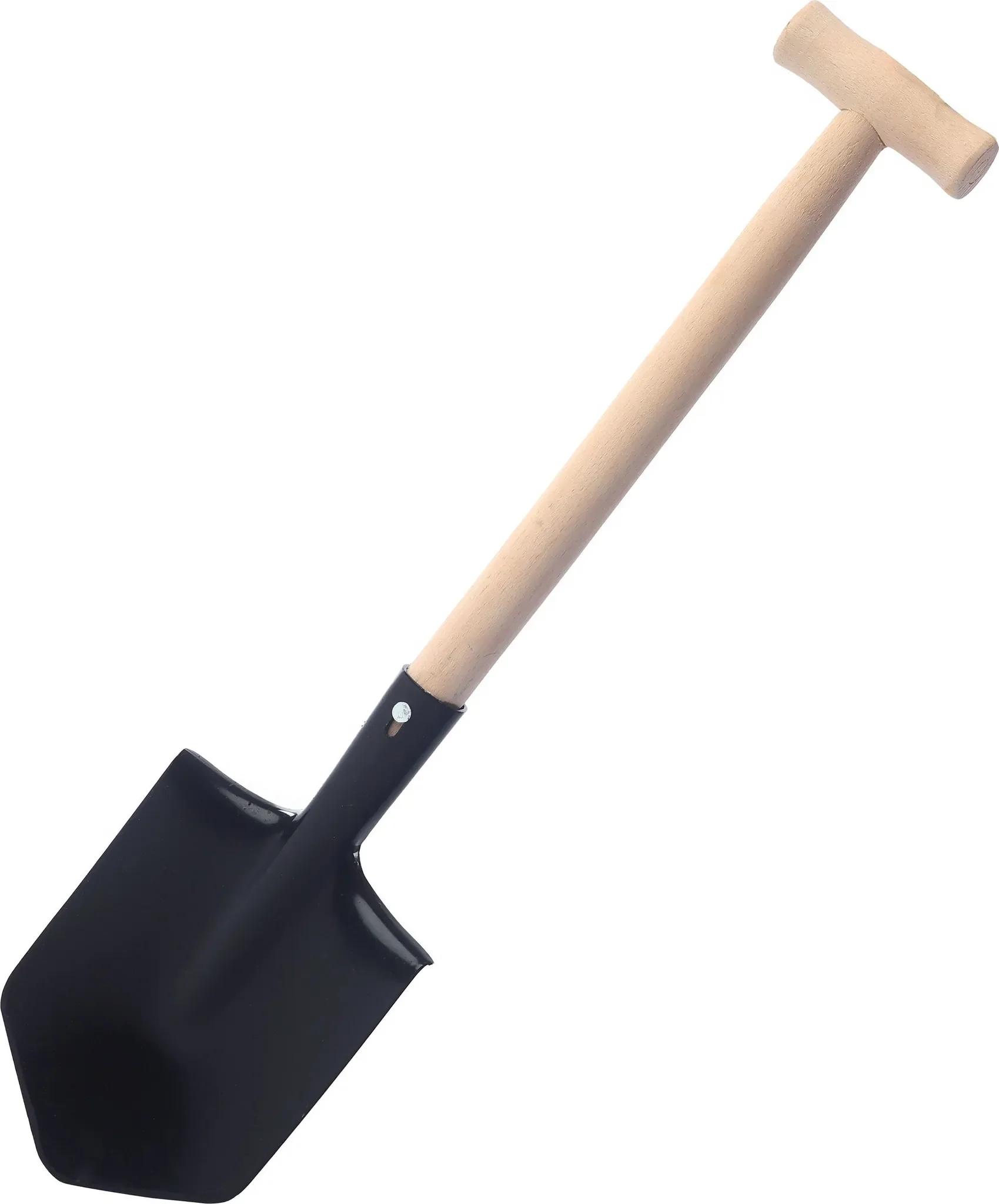 Garronda – Mini-Gärtnerspaten mit Holzstiel, 62 cm