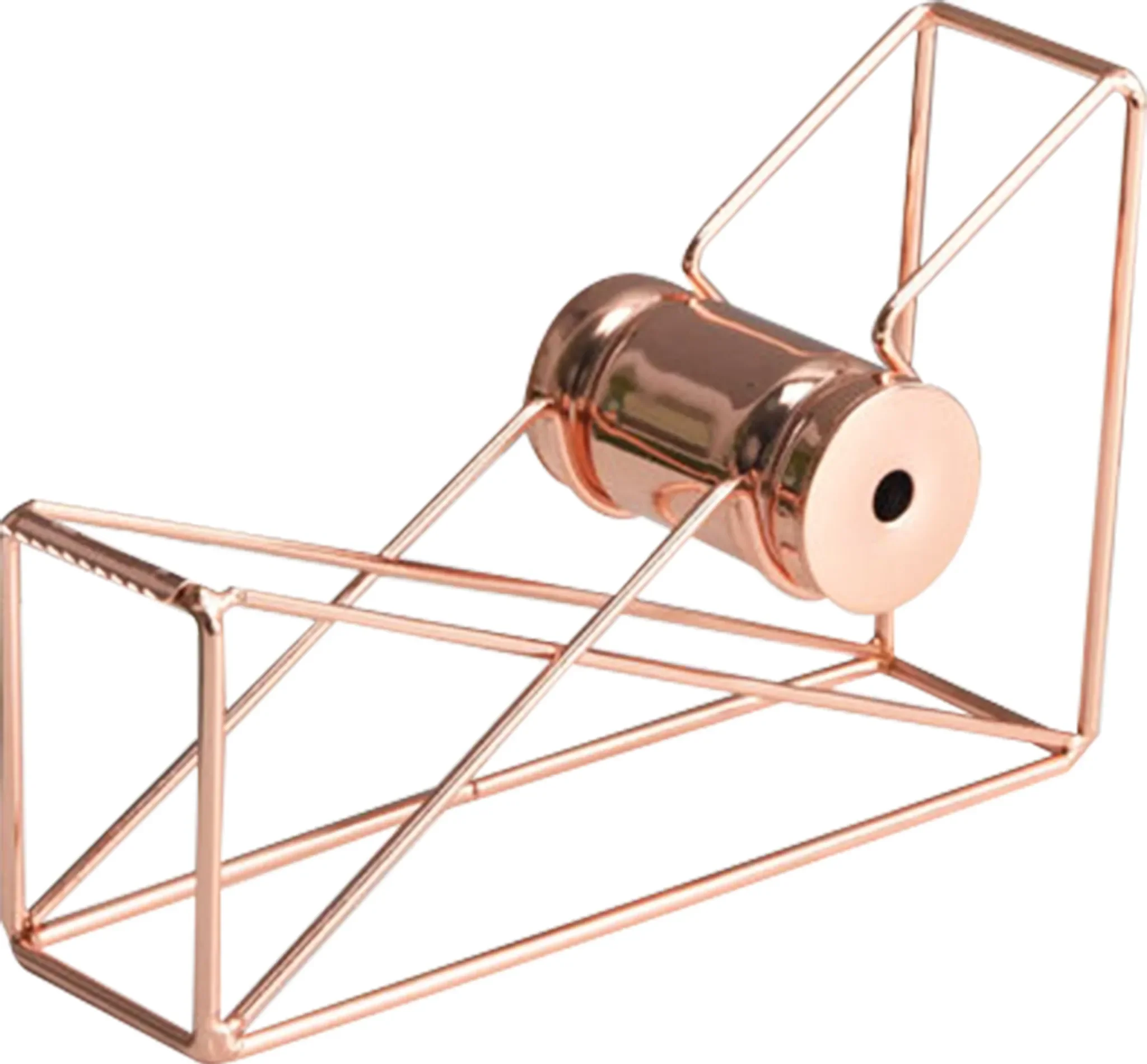 Aibecy - Metallbandspender Rose Gold Desktop Klebebandschneider