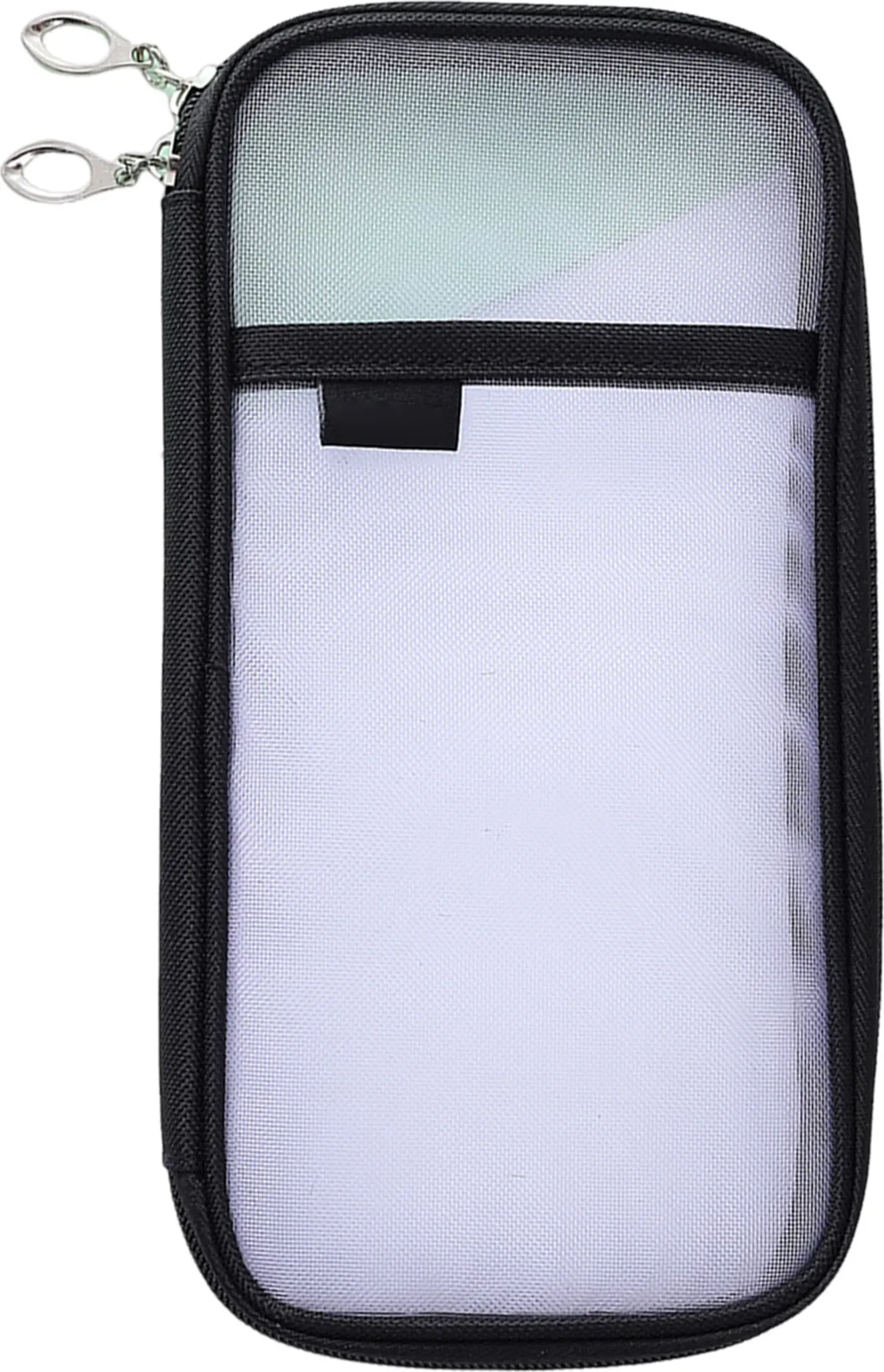 Bremen - Federmäppchen aus Netzstoff, transparentes Stifteetui, 24x12x3 cm