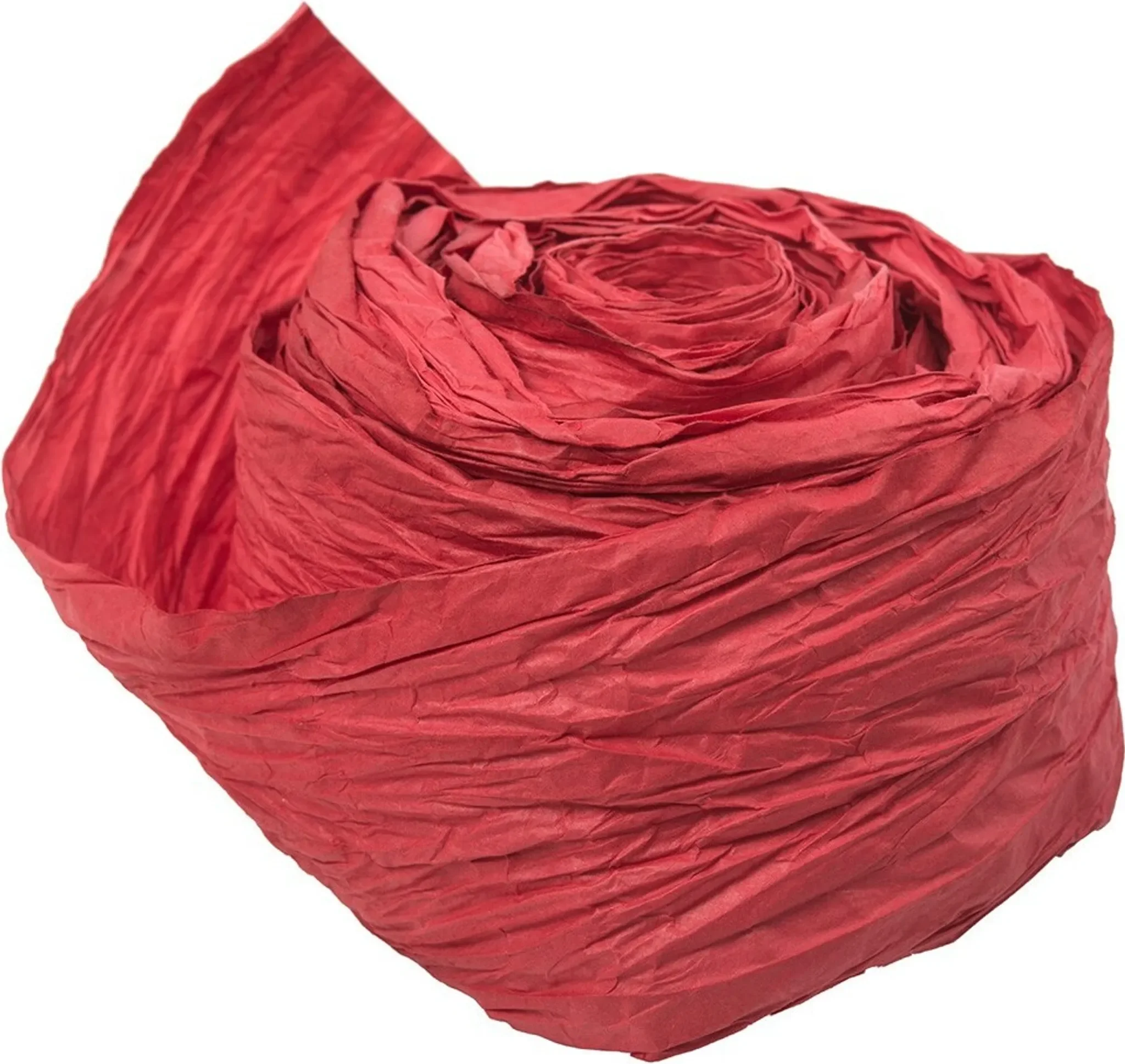 Dekolo - Dekoratives Papierband für Geschenk- & Wohndekoration – Rot