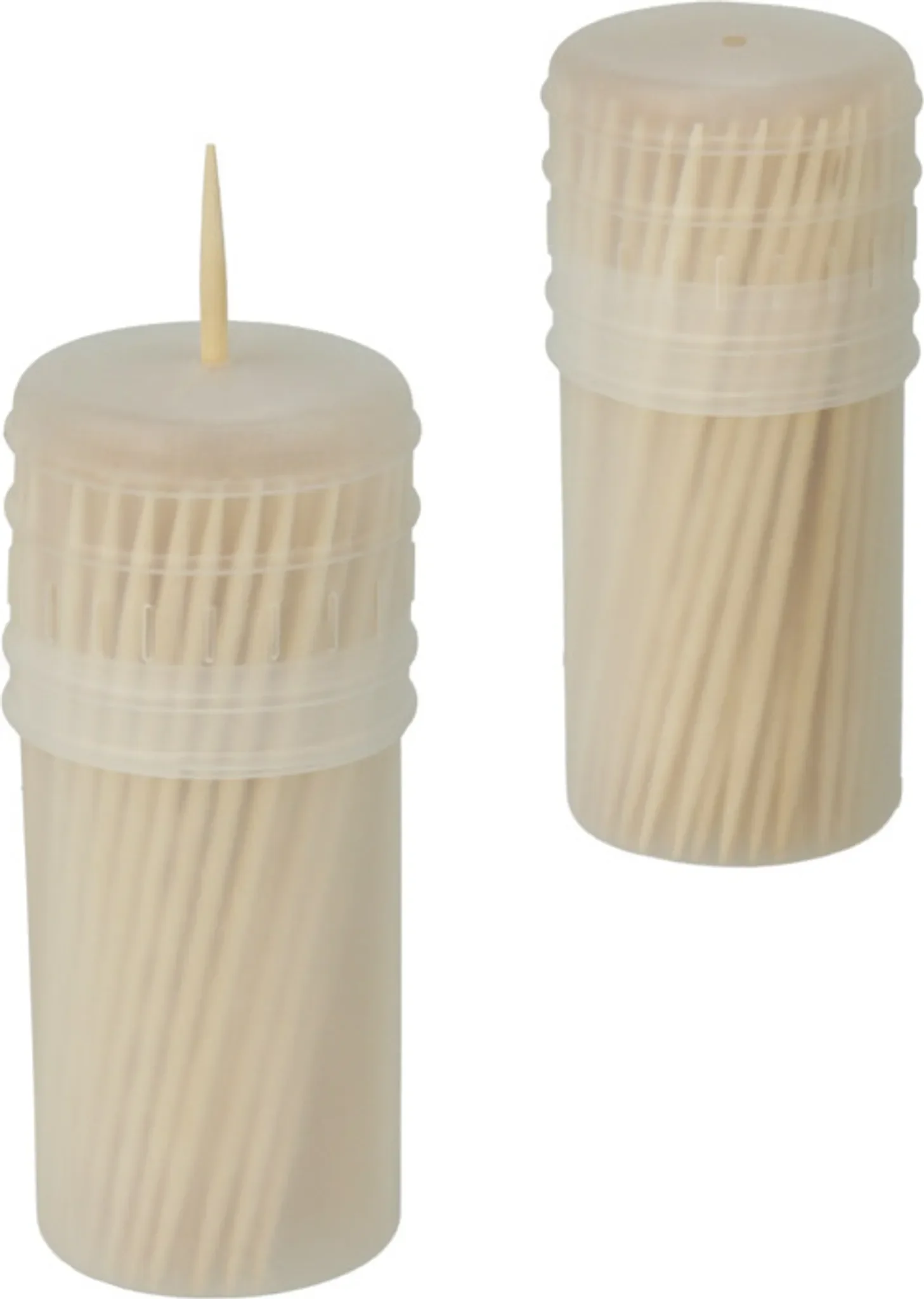 Metaltex – Zahnstocher in 2 Spendedosen, 2×100 Stück